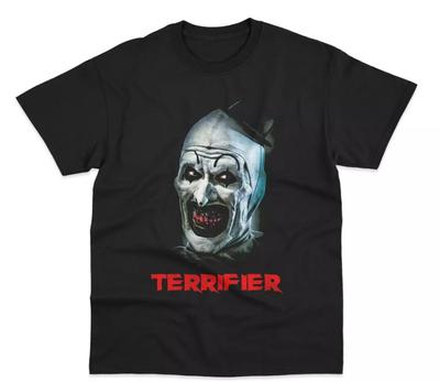 Terrifier Movie Horror Unisex Short Sleeve T-shirt Size S-5XL