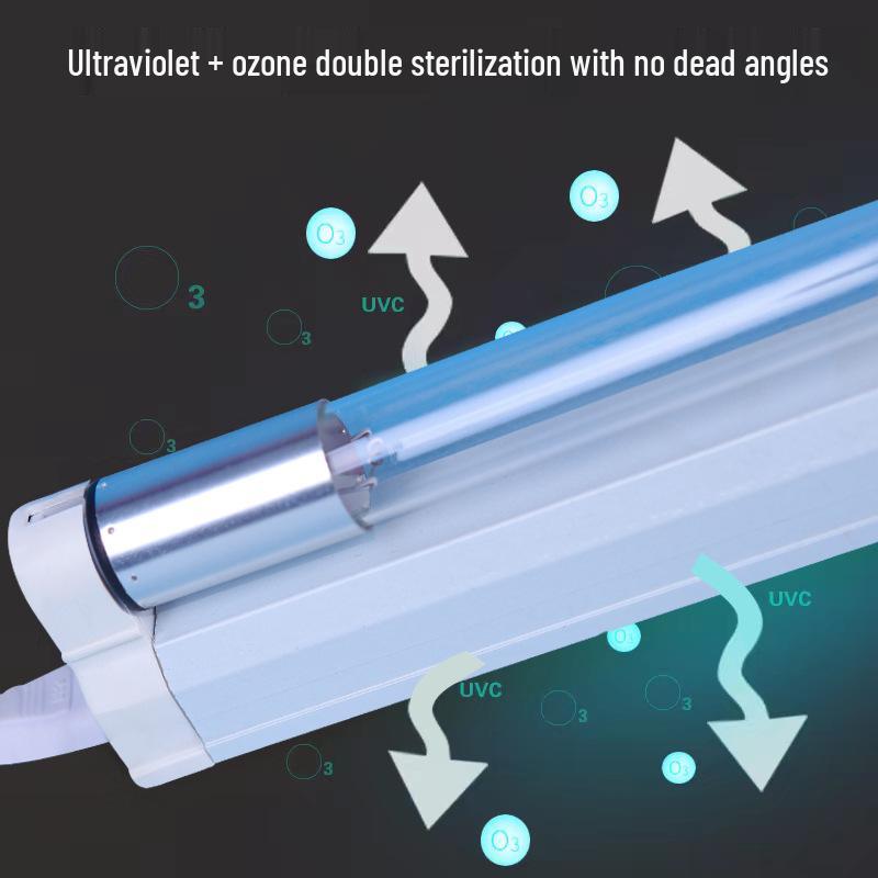 Jiezhiwei T5 Double-Pin Straight Tube UV Quartz Disinfection Lamp