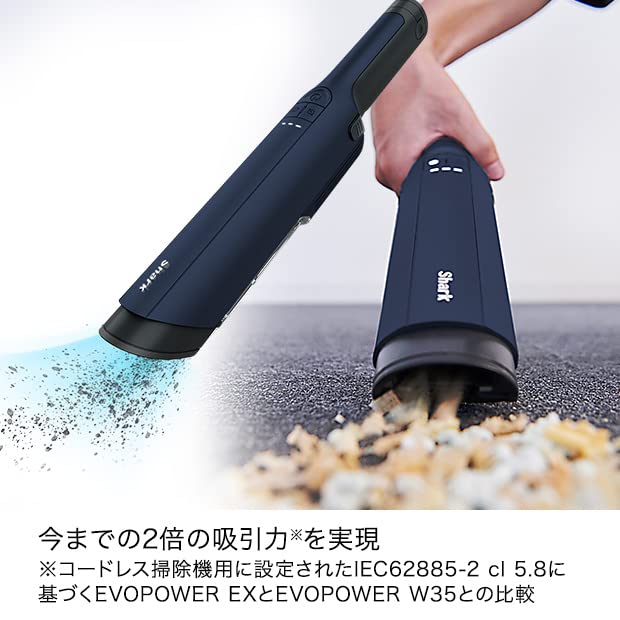 Shark Shark Vacuum Cleaner Handy Cleaner Cordless EVOPOWER EX WV405J Blue Jean