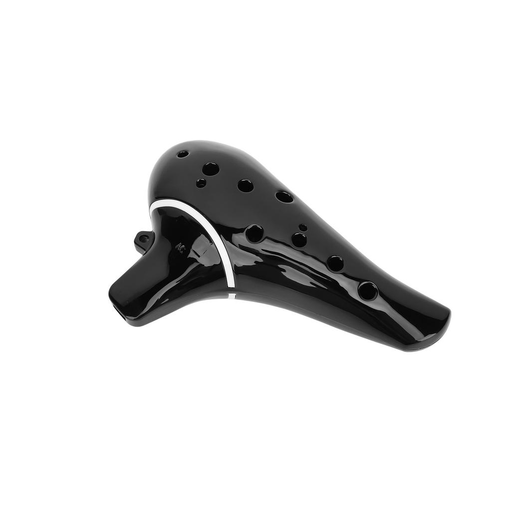 12 Hole Ceramic Flute Alto C Key Resin Material Sensitive Smooth Mouthpiece Comfortable Finger Hole Smooth for Other