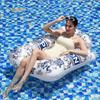 Adult & Kids Retro Pool Party Inflatable Water Toy Swimming Seat Lounge Net Float Bed Float