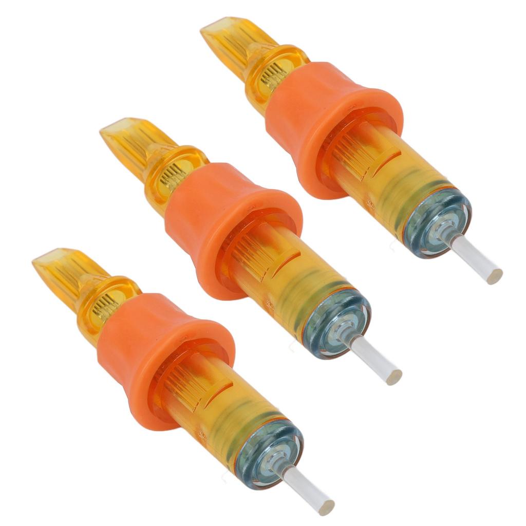 10ks Tetovací jehla Profesionální Nerezová Ocel Čistá Bezpečná Hygienická Jehla s Cartridgem