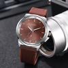 Ouki Heren Quartz Horloge Met Mineraal Glas Wijzerplaat Voor Modieuze Casual Kleding
