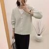 The New Gentle Wind Soft Waxy Knitted Cardigan Women's Versatile Loose Lazy Wind Temperament Sweater Jacket