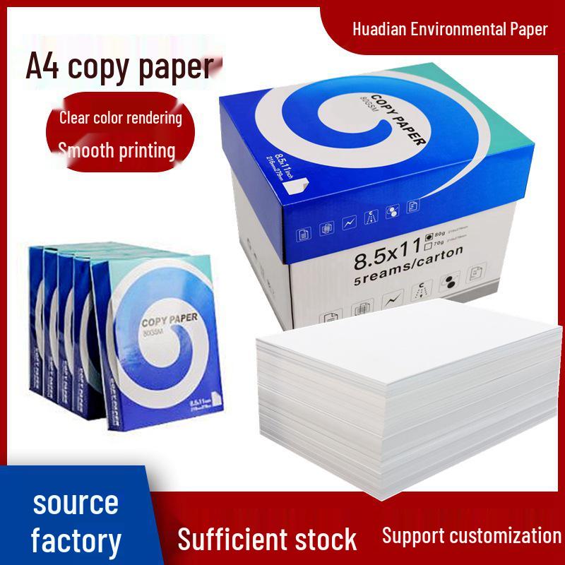 A4 Copy Paper, A3 Draft Paper, A5 Printing Paper for Office Use, Thickened, 70g/80g