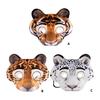 Cartoon Animal Masks For Children Elastic Adjustable Strap EVA Theater Costume Party Accessories Safe Halloween Celebration