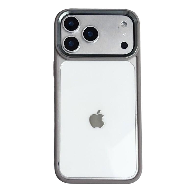 Clear Acrylic Phone Case With Large Camera Cutout IPhone 17 Pro Max 16 Plus 15 14 Full Coverage Protective Cover
