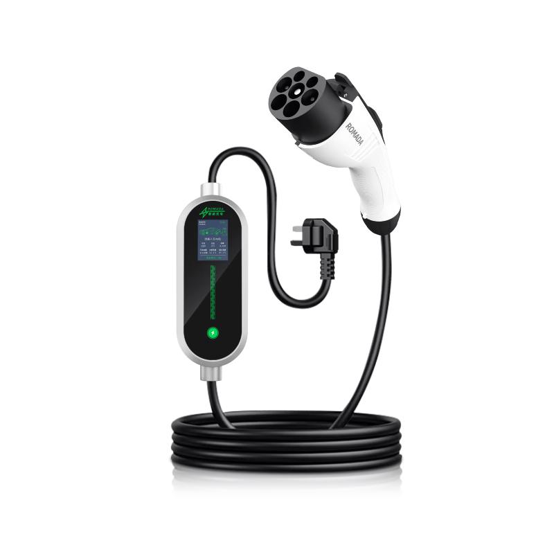 ROMADA K02 3.5KW Portable EV Charger серебристый