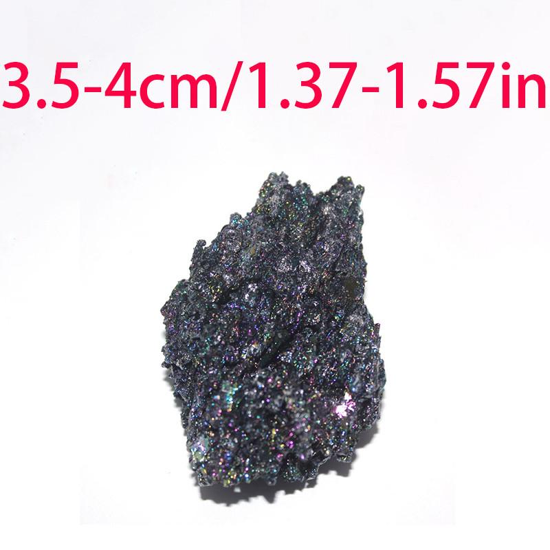 Natural Specimen Colorful Silicon Carbide Ornaments Peacock Color Crystal Stone