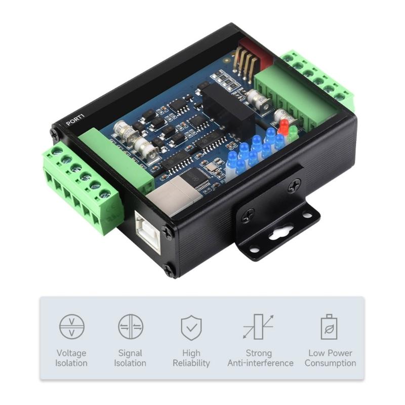 USB to RS485 Converter RS485 Communication Module Expansion Board with Original CH343G and SP485EEN