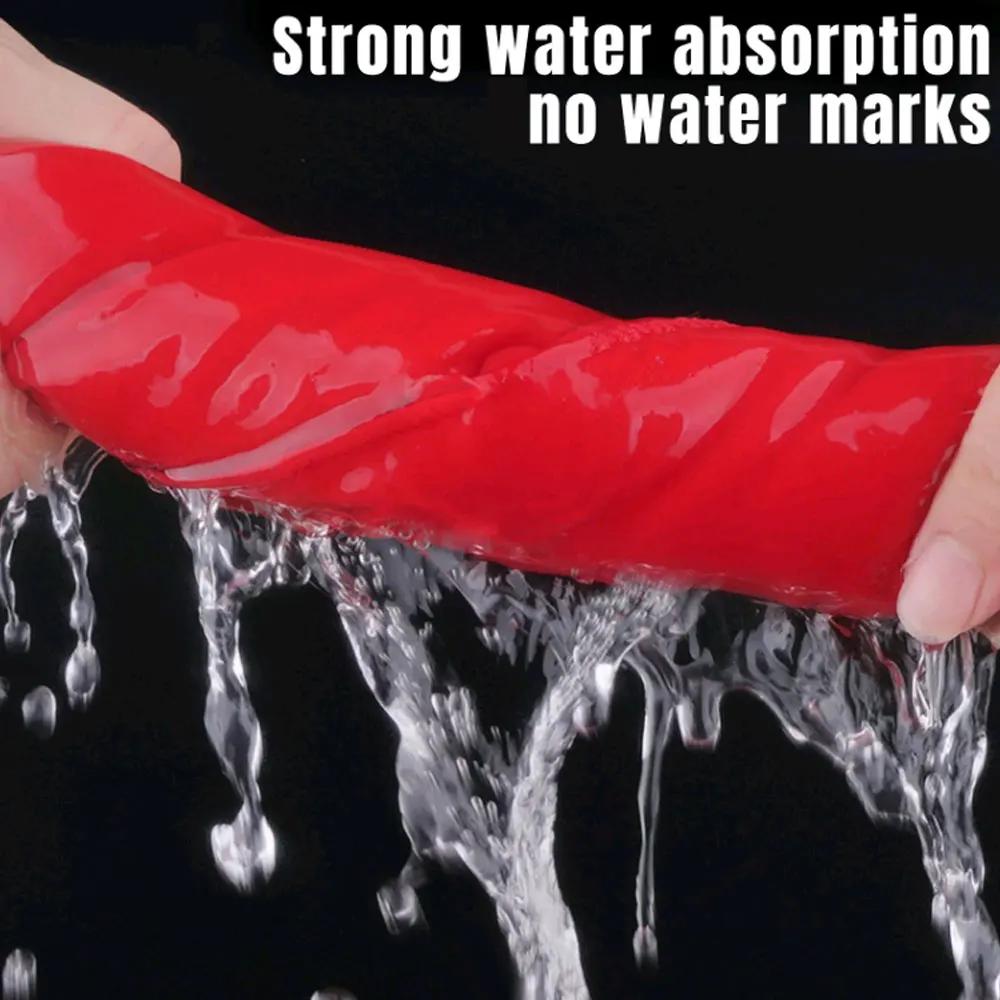 1X Multipurpose Universal Car Drying Towel Suede & Coral Velvet Double-sided Car Cleaning Cloth Universal Auto Towel Accessories