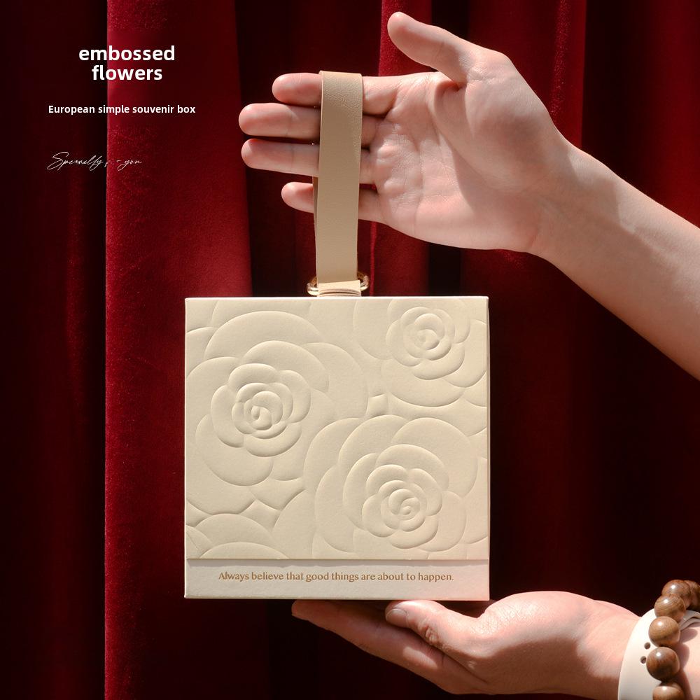 Elegant Souvenir Gift Box for Bridesmaids or Birthdays - High-Grade, Stylish Empty Packaging