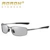 aoron Metal Frame Photochromic Polarized Sunglasses for Men Women Fashion Sports Driving Fishing Glasses UV400