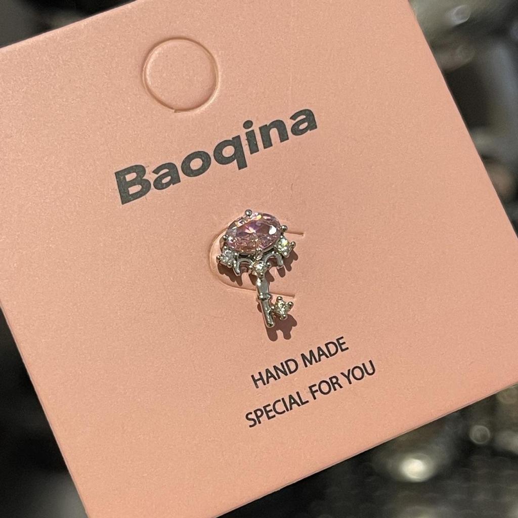 Kolekcja Kolczyków do Chrząstki ze Stali Tytanowej, Przyjaznych dla Snu, z Różowym Cyrkonem