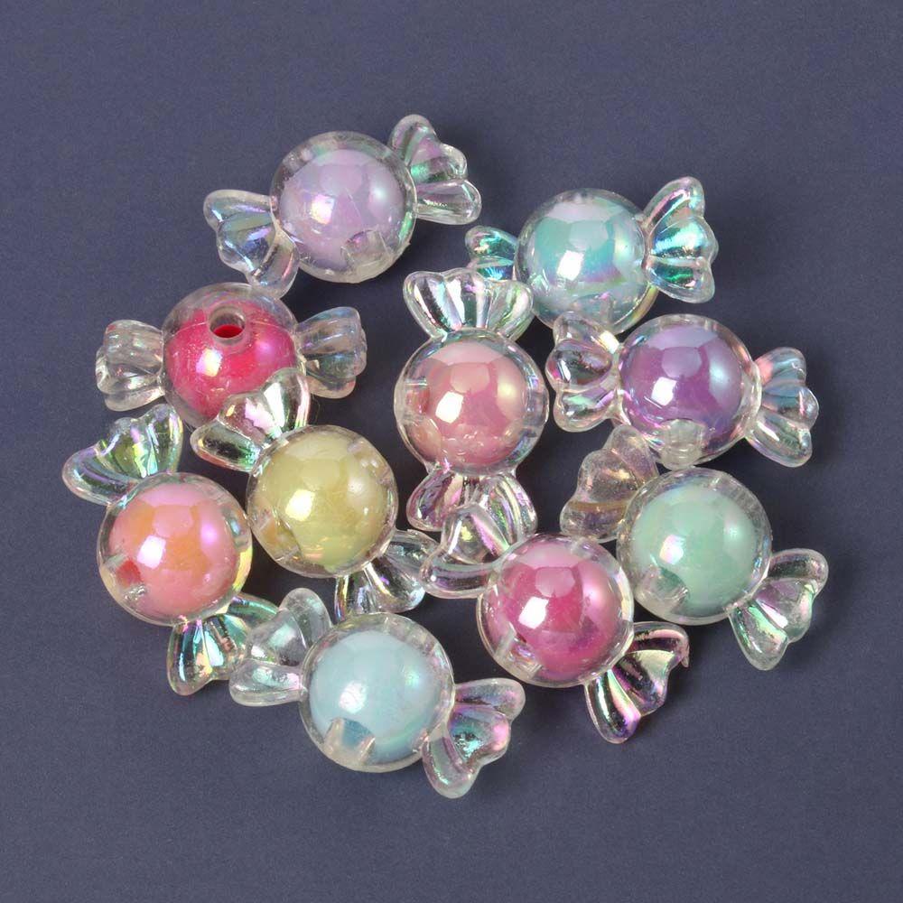 

Shape Sugar Shape Necklace DIY Jewelry Making Candy Acrylic Beads Sugar Shape Beads Spacer Beads