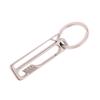 Titanový Klíčenka Vlastní Nápis Lehký Titanový EDC Nástroj Muži Pás Klíčenka Závěsná Spona Držáky na Klíče od Auta