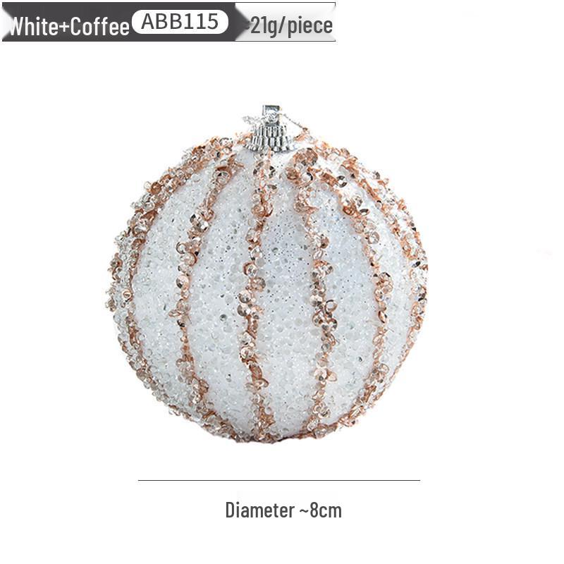 Рождественские пенопластовые шары-украшения: Праздничные украшения и подвески