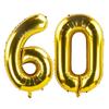 Sensations 60 Today Number Birthday Foil Balloon
