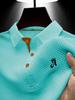 Men's Summer Ice-Feel Quick-Dry Short-Sleeve Polo Shirt, The Cool Secret On the Golf Course, Ice-Feel Breathable Top
