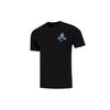Nike T Shirts Men's Black Crew Neck Moderate Straight Fit DQ1070-010