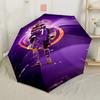 Cristiano Ronaldo's Legacy Portable Automatic Umbrella with 8-Rib Sturdy Construction Durable Everyday Carry Umbrella Stylish Accessory