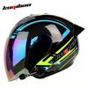 Cool Ride Bao Lightweight Bluetooth Motorcycle Helmet with Double Visor, 3C Certification, Long Battery Life, and Excellent Sound Quality