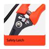 Stainless Steel Blade Tree Branch Repair Shear PVC Handle Clipper Gardens Blackening Pruning Scissor Hand Tools for Gardening