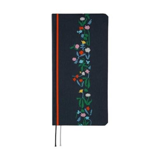 Hobonichi Techo 2027 Weeks Watanabe Yoshishige Petit Bloom January Start Weekly Planner Left Slim Vertical