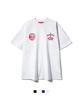 HELLVN H/V Double Logo Oversized Short Sleeve T-Shirt (Sos2-2Hva02)