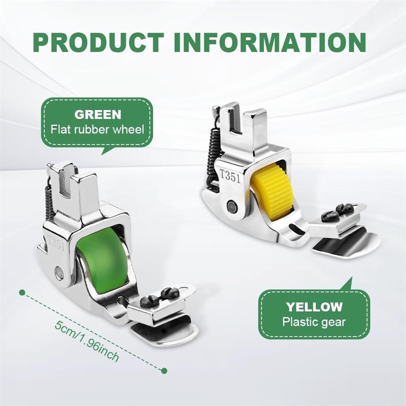 Retrospecti všestranný nastavitelný přítlačný přítlak válcované patky lemu