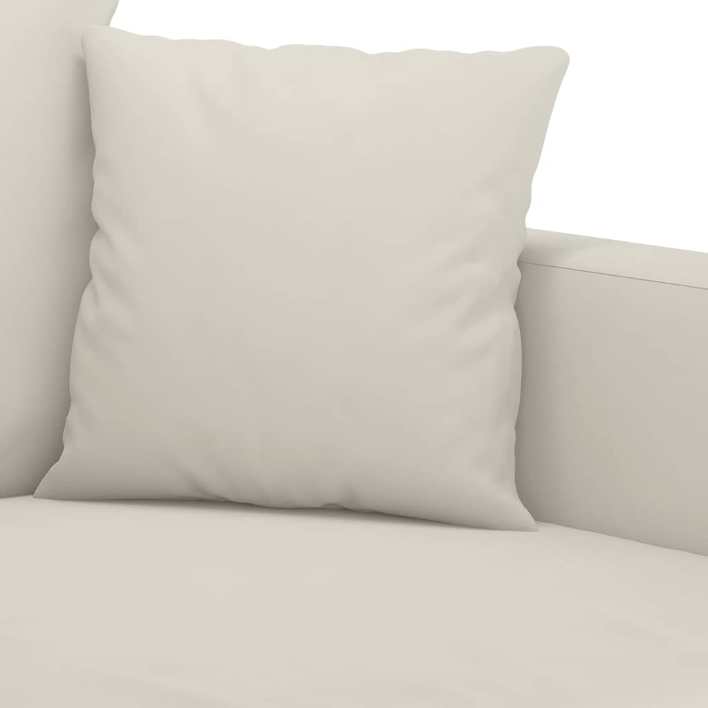 Cream Velvet Armchair 60 Cm