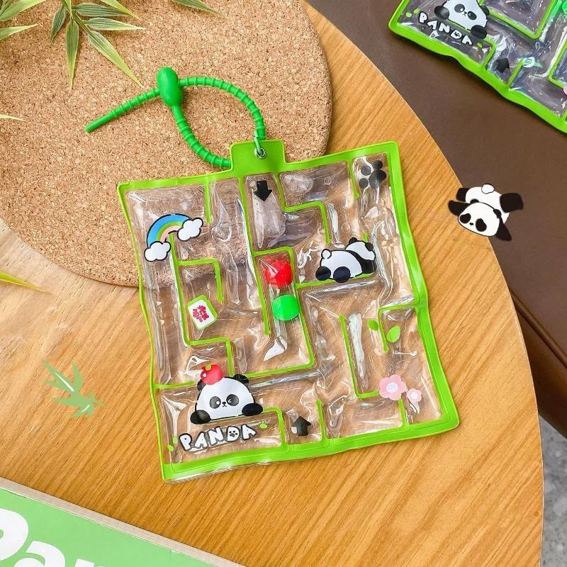 Water Bag Maze Squeeze Toy With Portable Keychain Stress Relief Fidget Toys Backpack Hanging Pendants Best Gift