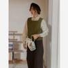 Square Collar Sweater Vest Ladies French Vintage Twisted Knitted Vests Women Autumn Winter Casual Slim Pullovers Vests