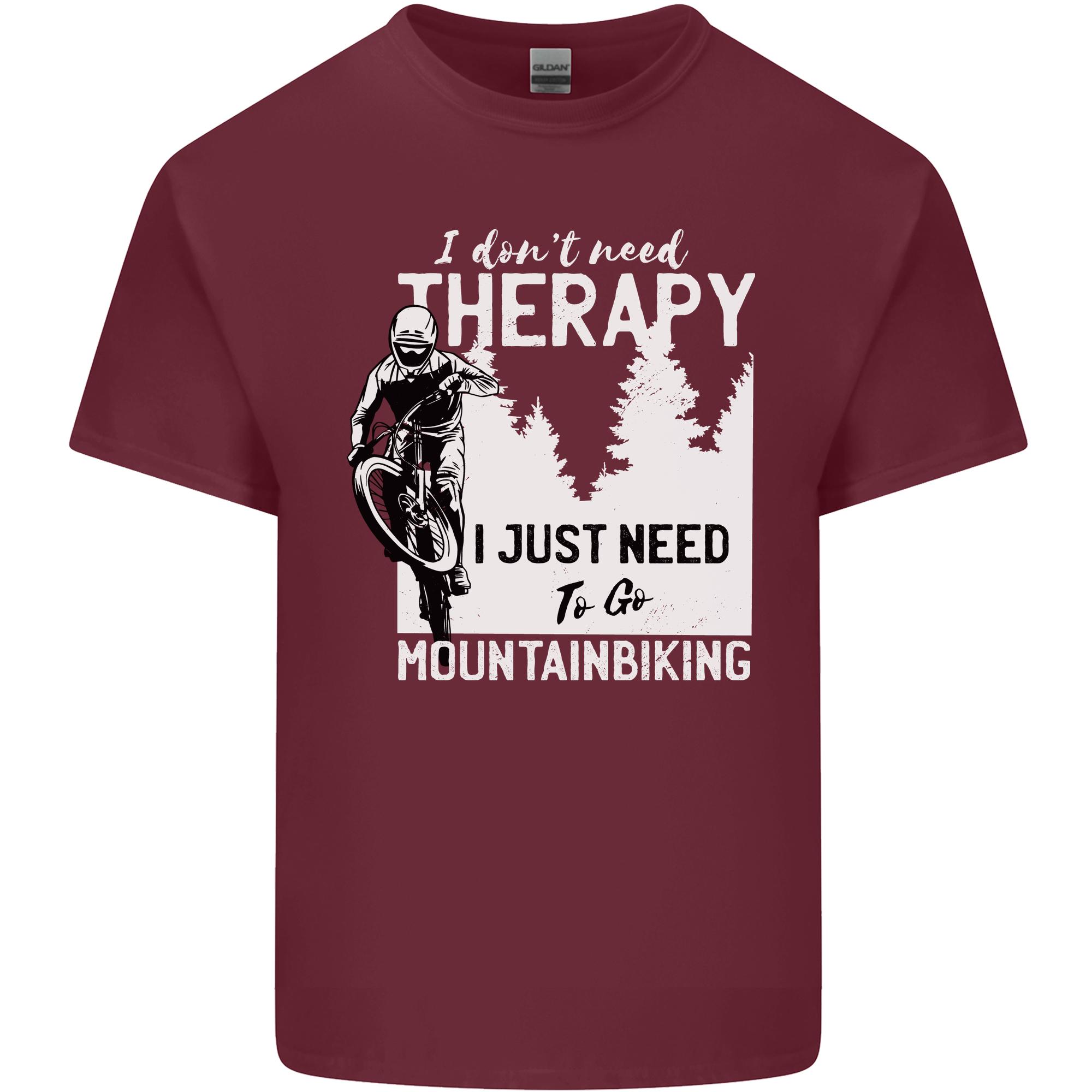 I Need to Go Mountain Biking Funny Cycling Unisexs Light Cotton TShirt S