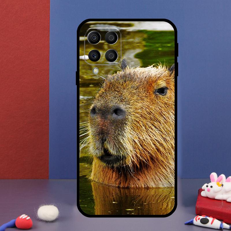 Capybara Lovely Animal For Samsung Galaxy M33 M13 M23 M53 M15 M55 M31 M51 M14 M34 M54 M20 M30s M32 M52 Phone Case