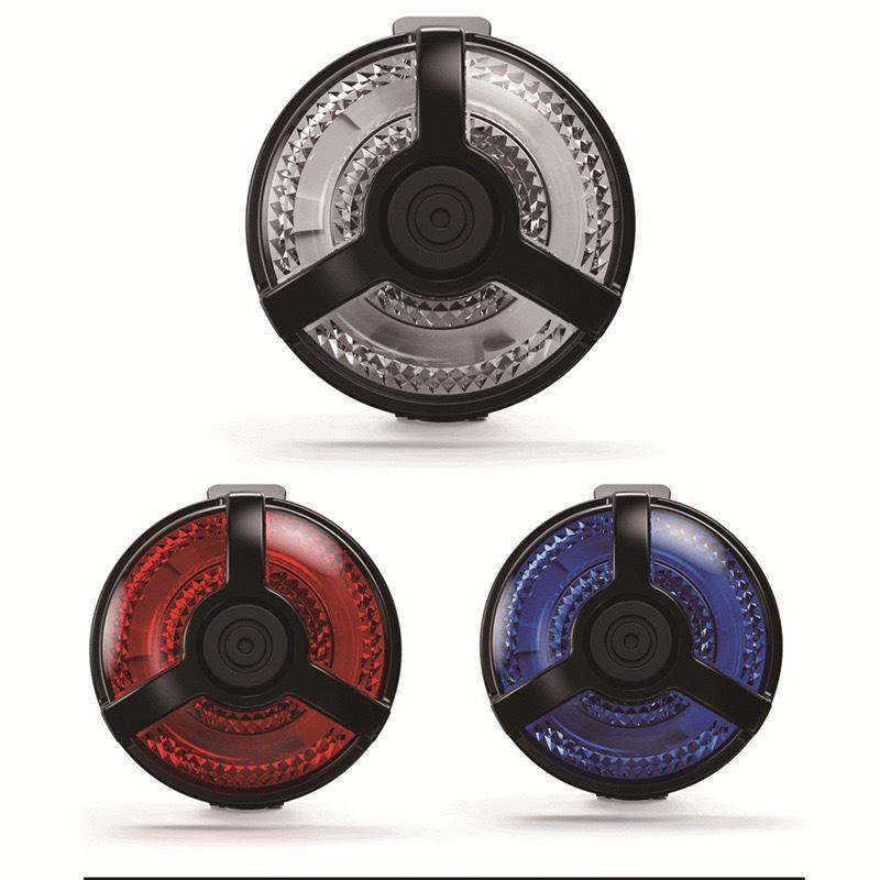 USB Rechargeable Bicycle Tail Light & Brake Warning for Mountain Bikes