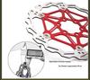 Plaquettes de Frein Flottantes pour Disque de VTT et Vélo Électrique - Rotor 160/180mm Équipement de Cyclisme
