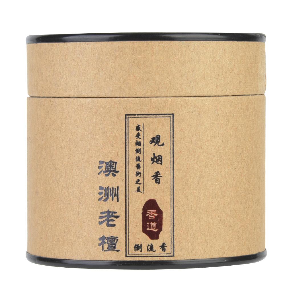 Short Back Flow Smoke Flow Fragrant Grain Sandalwood for Domestic Interior Use(Sandalwood)