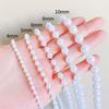 Multifunctional 5m Pearl Bead String 4/5/6/8/10mm Round Imitation Pearls Chain Fishing Line Pearl Garland Decor Party Decoration