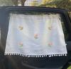 Cortina con ventosa para ventana de coche, parasol Universal de dibujos animados para ventana lateral, protección UV para chico y bebé