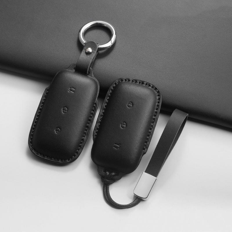 3 Buttons Car Key Case Cover Shell Fob For Geely Galaxy L7 2026 L6 MAX 1.5T Plus AIR PRO PU Car Remote Keychain Accessories