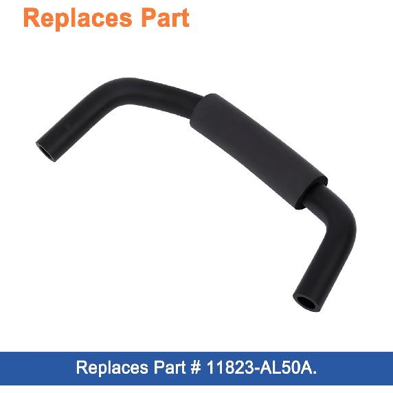 Crankcase Breather Pcv Hose(1PCS),Fit for 2003-2006 Nissan 350Z Infiniti G35 FX35 M35.Replaces Part # 11823-AL50A.