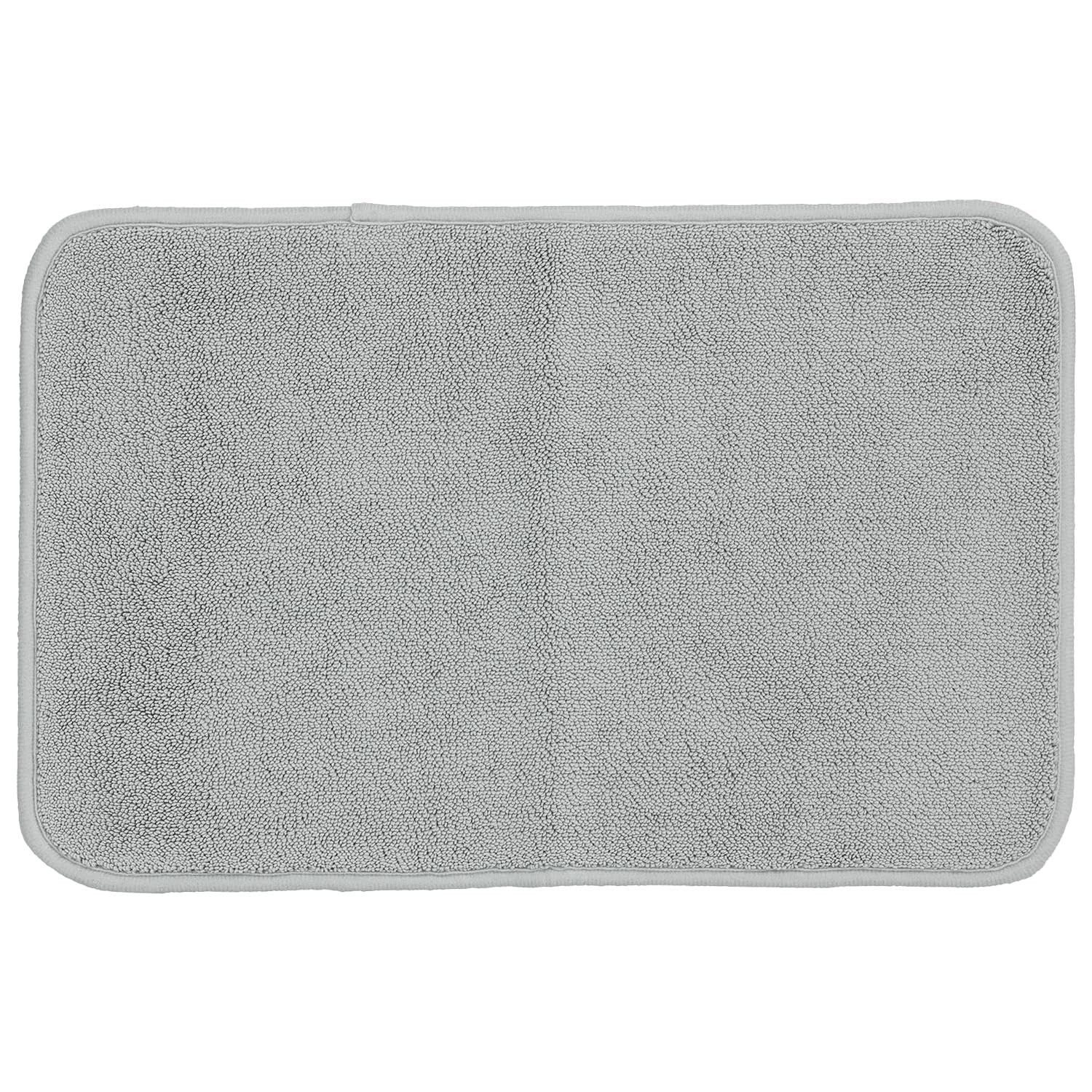 

Мгновенно впитывающий коврик для ванной 57 x 40 Антибактериальный и подходит для семьи из 5 человек Gekiochi-kun (М, прибл.. см), Серый, Устойчивый к запахам, Нескользящий, серый