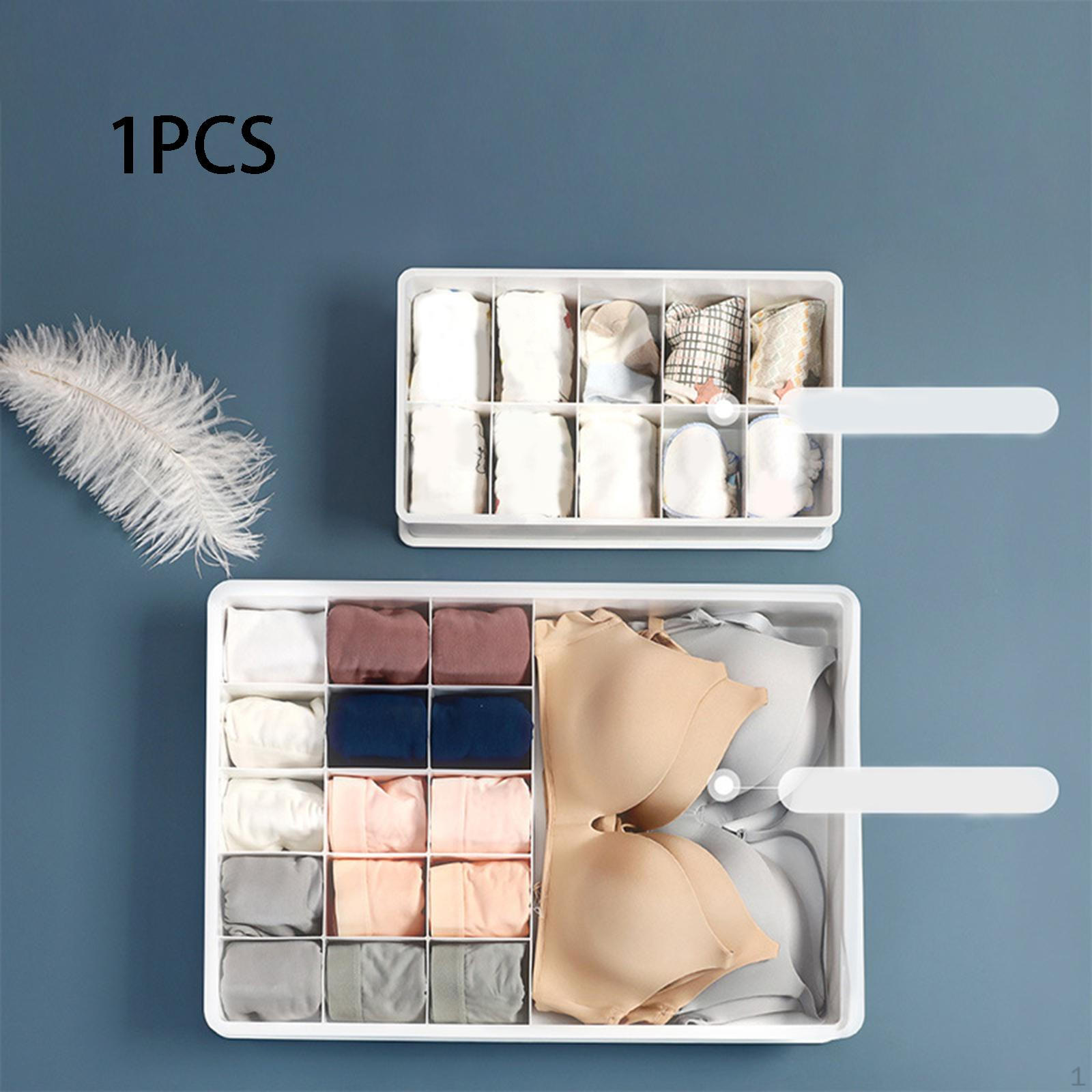 

Шкафы-органайзеры, ящик для хранения в гардеробе, прочный с крышкой, органайзеры, нижнее белье Medium