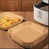 High-Temperature Resistant Food-Grade Square Air Fryer & Oven Baking Oil-Absorbing Paper