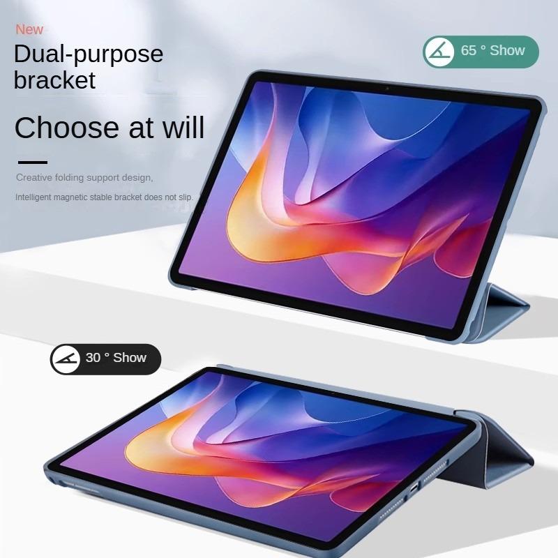 Für Redmi Pad 2 11 Zoll Hülle Magnetischer Klappständer Leder Weiche TPU Rückseite Hülle für Redmi Pad2 11" Tablet-Schale