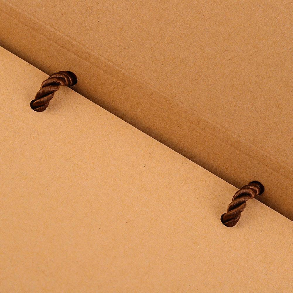 Vintage Style DIY Tied Rope Album Unique Beautiful Memories Wedding Book Scrapbook 40 Pages