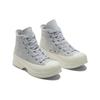 Chuck Taylor All Star Converse Lugged 2.0 High 'Striped Knit - Gravel' A01347C