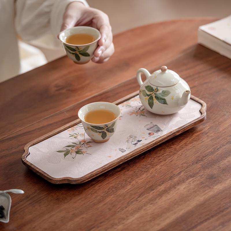 Shanchongshan Walnut Wood Dry Tea Tray