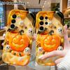 Phone Case: 2D Flat, Suitable for Samsung Galaxy A34 A35 M05 M06 S20 S22 S21 FE Plus 5G Protective Case, Halloween Pumpkin, Christmas, Perfect Holiday